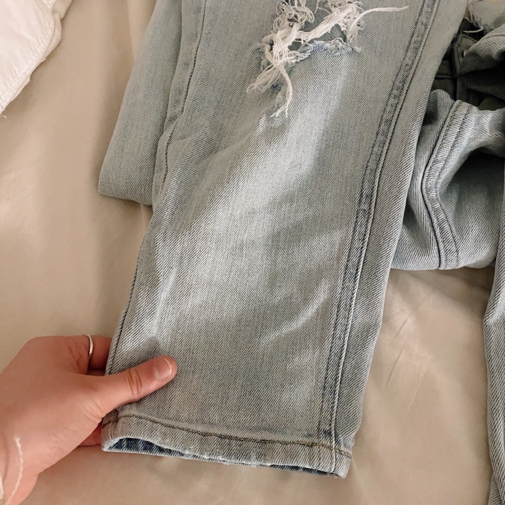 ☼ light wash boyfriend jeans - Picture 6 of 7